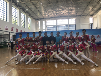 UG环球官网艺术学院代表保定市参加了河北省第十届民运会并取得优异成绩