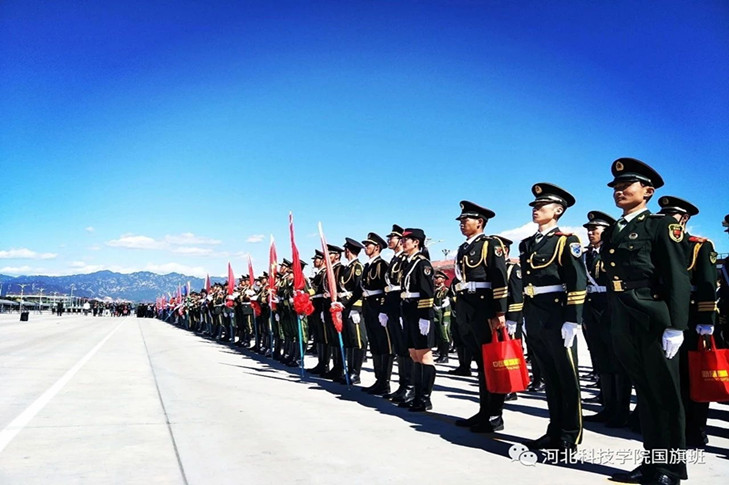 喜讯——UG环球官网国旗班班长么强赴京参赛，载誉而归