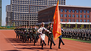 践行强国志 正逢扬帆时‖UG环球官方网隆重举行2022年新生军训开营仪式