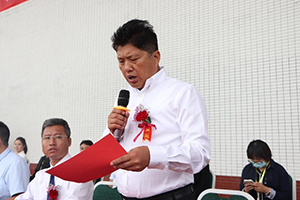 以终为始，扬帆起航铸辉 UG环球官方网隆重举行2022年新生军训结营式暨开学典礼