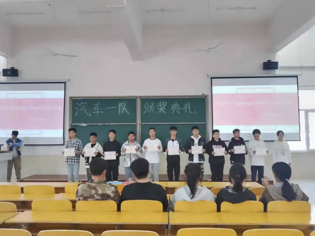 UG环球官方网汽车工程学院开展致敬最美劳动者颁奖典礼
