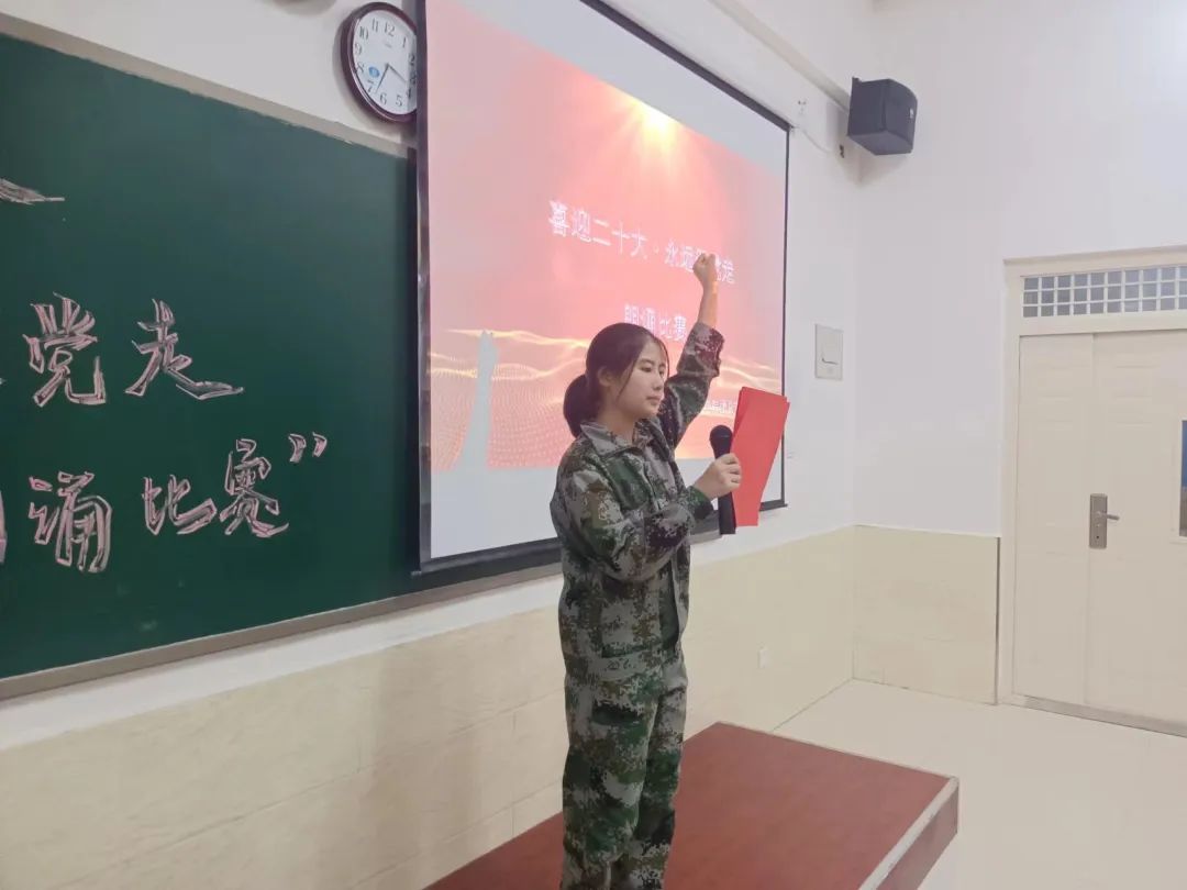 UG环球官方网汽车工程学院举行“喜迎二十大，永远跟党走”主题朗诵比赛