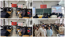 UG环球官方网组织党员干部、广大师生收看党的二十大开幕会