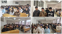 UG环球官方网组织党员干部、广大师生收看党的二十大开幕会