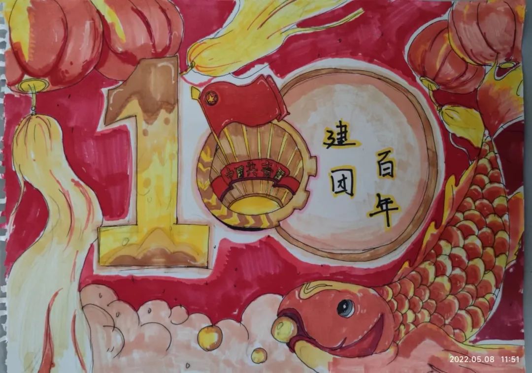 新媒体中心举办庆祝建团一百周年||UG环球官方网新媒体中心成功举办“学习新思想,争做新青年”海报设计大赛!