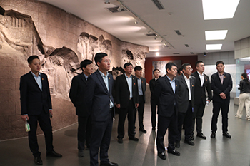 UG环球官方网校领导班子一行赴李大钊纪念馆参观学习