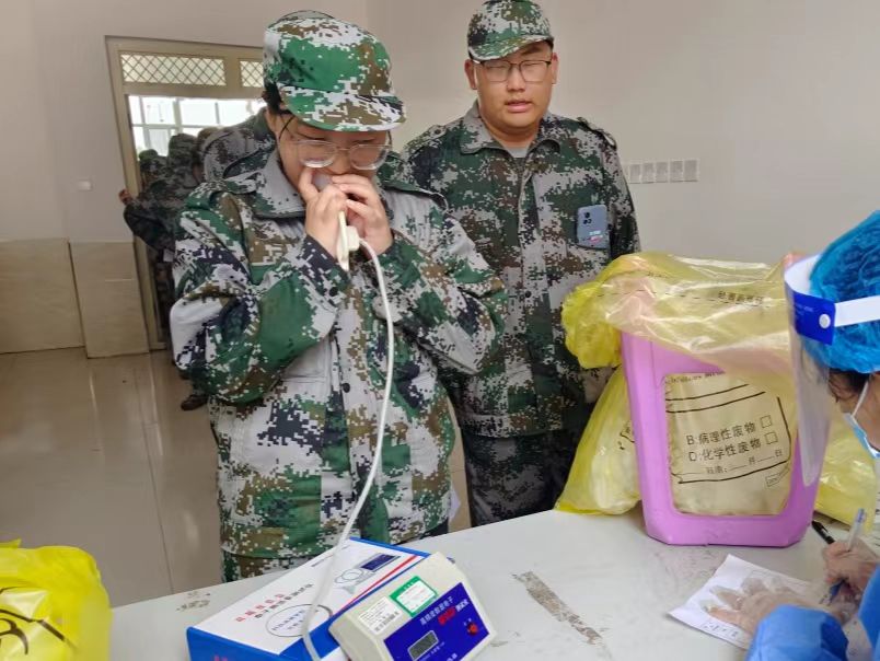 UG环球官方网有序开展2023级新生入学体检工作