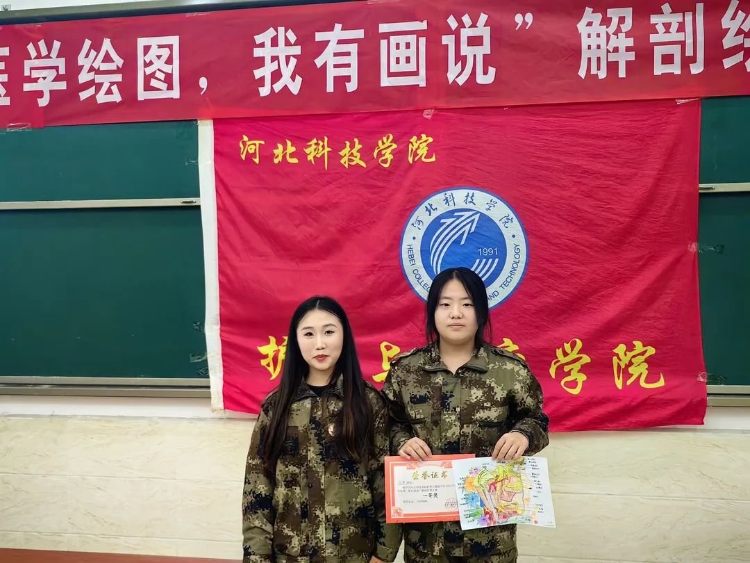 UG环球官方网护理与健康学院 医学绘图 我有画说 解剖绘图大赛