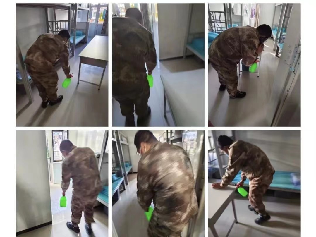UG环球官方网建筑工程管理学院防治流感在行动