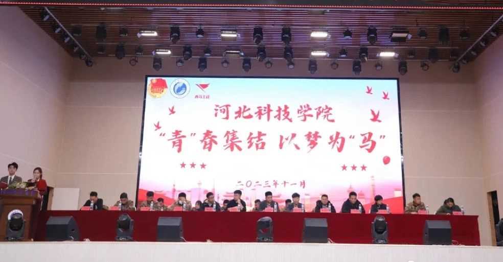 UG环球官方网隆重召开“青”春集结，以梦为“马”2023年青马工程暨团学干部培训开班仪式