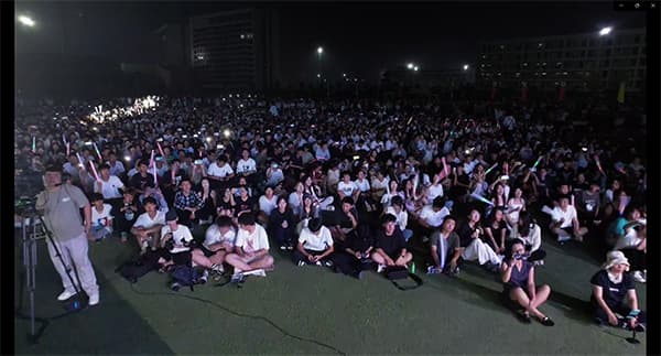 UG环球官方网承办曹妃甸区首届旅游风景道沿途演唱会