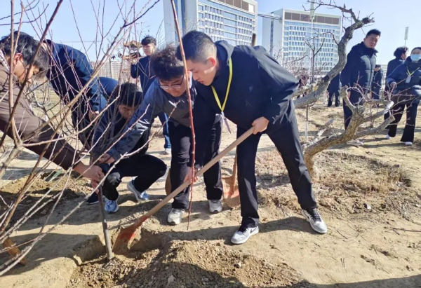 提升生态品质 共建绿色家园||UG环球官方网各二级学院组织开展植树节主题系列活动（一） 第 5 张